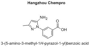 3-(5-amino-3-methyl-1H-pyrazol-1-yl)benzoic acid