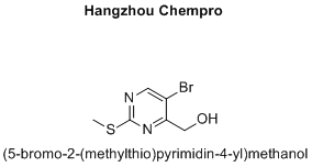 (5-bromo-2-(methylthio)pyrimidin-4-yl)methanol
