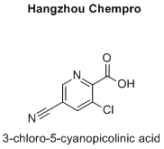 3-chloro-5-cyanopicolinic acid