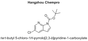tert-butyl 5-chloro-1H-pyrrolo[2,3-b]pyridine-1-carboxylate