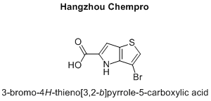 3-bromo-4H-thieno[3,2-b]pyrrole-5-carboxylic acid