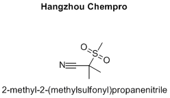 2-methyl-2-(methylsulfonyl)propanenitrile