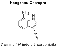 7-amino-1H-indole-3-carbonitrile