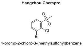 1-bromo-2-chloro-3-(methylsulfonyl)benzene
