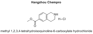 methyl 1,2,3,4-tetrahydroisoquinoline-6-carboxylate hydrochloride