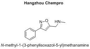 N-methyl-1-(3-phenylisoxazol-5-yl)methanamine