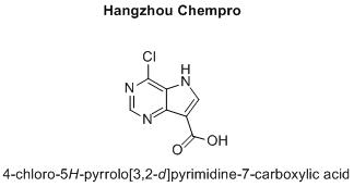 4-chloro-5H-pyrrolo[3,2-d]pyrimidine-7-carboxylic acid