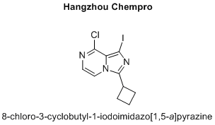 8-chloro-3-cyclobutyl-1-iodoimidazo[1,5-a]pyrazine