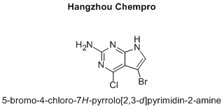 5-bromo-4-chloro-7H-pyrrolo[2,3-d]pyrimidin-2-amine