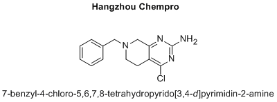 7-benzyl-4-chloro-5,6,7,8-tetrahydropyrido[3,4-d]pyrimidin-2-amine
