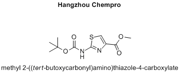 methyl 2-((tert-butoxycarbonyl)amino)thiazole-4-carboxylate