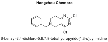 6-benzyl-2,4-dichloro-5,6,7,8-tetrahydropyrido[4,3-d]pyrimidine