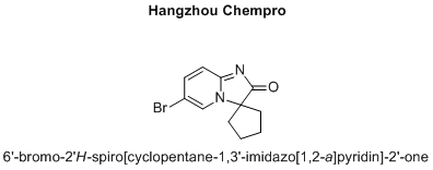 6'-bromo-2'H-spiro[cyclopentane-1,3'-imidazo[1,2-a]pyridin]-2'-one