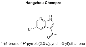 1-(5-bromo-1H-pyrrolo[2,3-b]pyridin-3-yl)ethanone