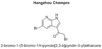 2-bromo-1-(5-bromo-1H-pyrrolo[2,3-b]pyridin-3-yl)ethanone
