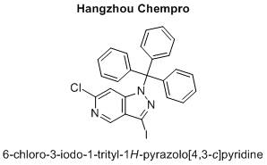 6-chloro-3-iodo-1-trityl-1H-pyrazolo[4,3-c]pyridine