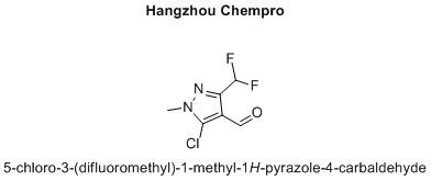 5-chloro-3-(difluoromethyl)-1-methyl-1H-pyrazole-4-carbaldehyde