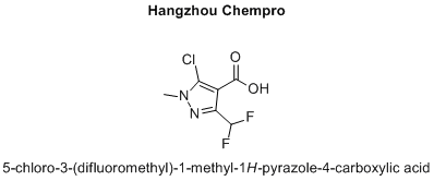 5-chloro-3-(difluoromethyl)-1-methyl-1H-pyrazole-4-carboxylic acid