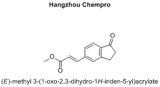 (E)-methyl 3-(1-oxo-2,3-dihydro-1H-inden-5-yl)acrylate