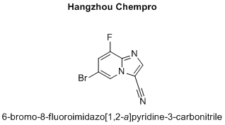 6-bromo-8-fluoroimidazo[1,2-a]pyridine-3-carbonitrile