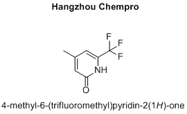 4-methyl-6-(trifluoromethyl)pyridin-2(1H)-one