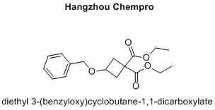 diethyl 3-(benzyloxy)cyclobutane-1,1-dicarboxylate