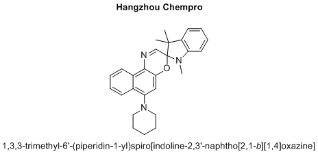 1,3,3-trimethyl-6'-(piperidin-1-yl)spiro[indoline-2,3'-naphtho[2,1-b][1,4]oxazine]