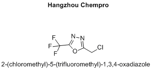 2-(chloromethyl)-5-(trifluoromethyl)-1,3,4-oxadiazole