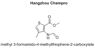 methyl 3-formamido-4-methylthiophene-2-carboxylate