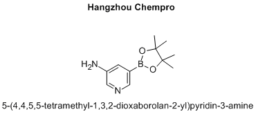 5-(4,4,5,5-tetramethyl-1,3,2-dioxaborolan-2-yl)pyridin-3-amine