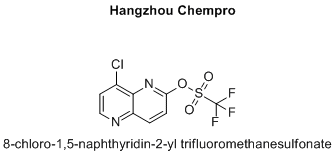 8-chloro-1,5-naphthyridin-2-yl trifluoromethanesulfonate
