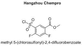 methyl 5-(chlorosulfonyl)-2,4-difluorobenzoate