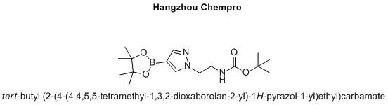 tert-butyl (2-(4-(4,4,5,5-tetramethyl-1,3,2-dioxaborolan-2-yl)-1H-pyrazol-1-yl)ethyl)carbamate