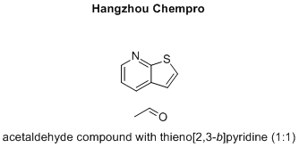 acetaldehyde compound with thieno[2,3-b]pyridine (1:1)