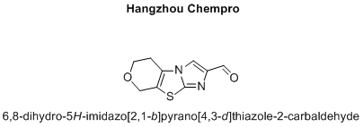 6,8-dihydro-5H-imidazo[2,1-b]pyrano[4,3-d]thiazole-2-carbaldehyde