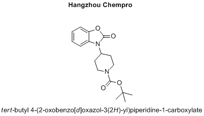 tert-butyl 4-(2-oxobenzo[d]oxazol-3(2H)-yl)piperidine-1-carboxylate