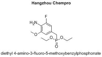 diethyl 4-amino-3-fluoro-5-methoxybenzylphosphonate