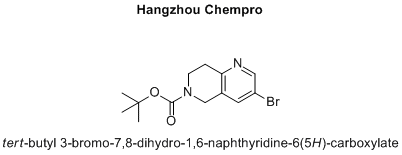 tert-butyl 3-bromo-7,8-dihydro-1,6-naphthyridine-6(5H)-carboxylate