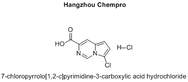 7-chloropyrrolo[1,2-c]pyrimidine-3-carboxylic acid hydrochloride