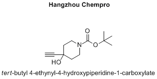 tert-butyl 4-ethynyl-4-hydroxypiperidine-1-carboxylate