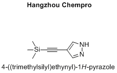 4-((trimethylsilyl)ethynyl)-1H-pyrazole