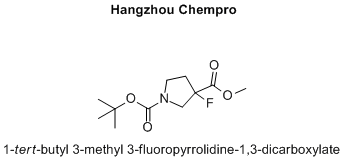 1-tert-butyl 3-methyl 3-fluoropyrrolidine-1,3-dicarboxylate