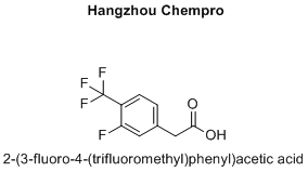 2-(3-fluoro-4-(trifluoromethyl)phenyl)acetic acid