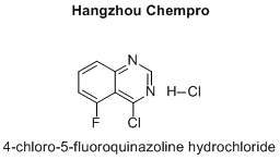 4-chloro-5-fluoroquinazoline hydrochloride
