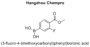 (3-fluoro-4-(methoxycarbonyl)phenyl)boronic acid