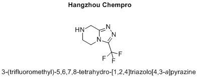 3-(trifluoromethyl)-5,6,7,8-tetrahydro-[1,2,4]triazolo[4,3-a]pyrazine