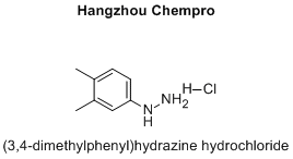 (3,4-dimethylphenyl)hydrazine hydrochloride