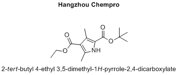 2-tert-butyl 4-ethyl 3,5-dimethyl-1H-pyrrole-2,4-dicarboxylate