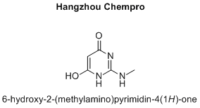 6-hydroxy-2-(methylamino)pyrimidin-4(1H)-one