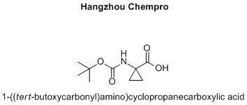 1-((tert-butoxycarbonyl)amino)cyclopropanecarboxylic acid
